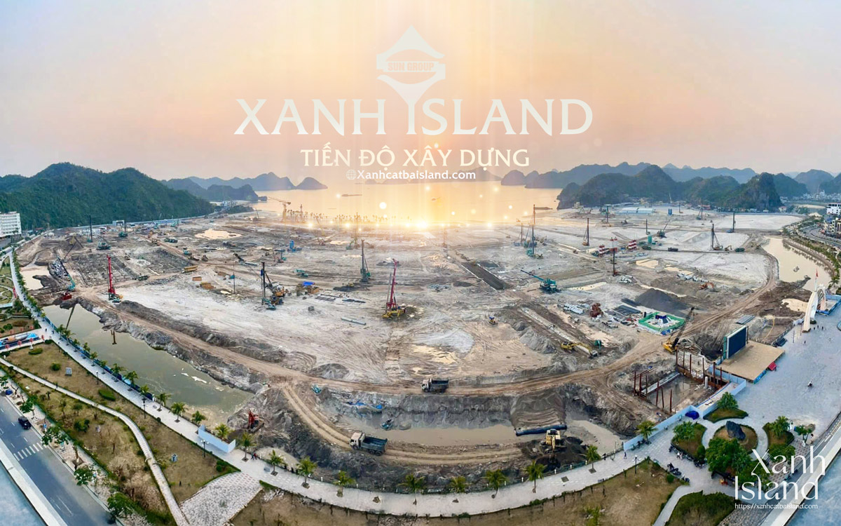 Tiến độ Xanh Island